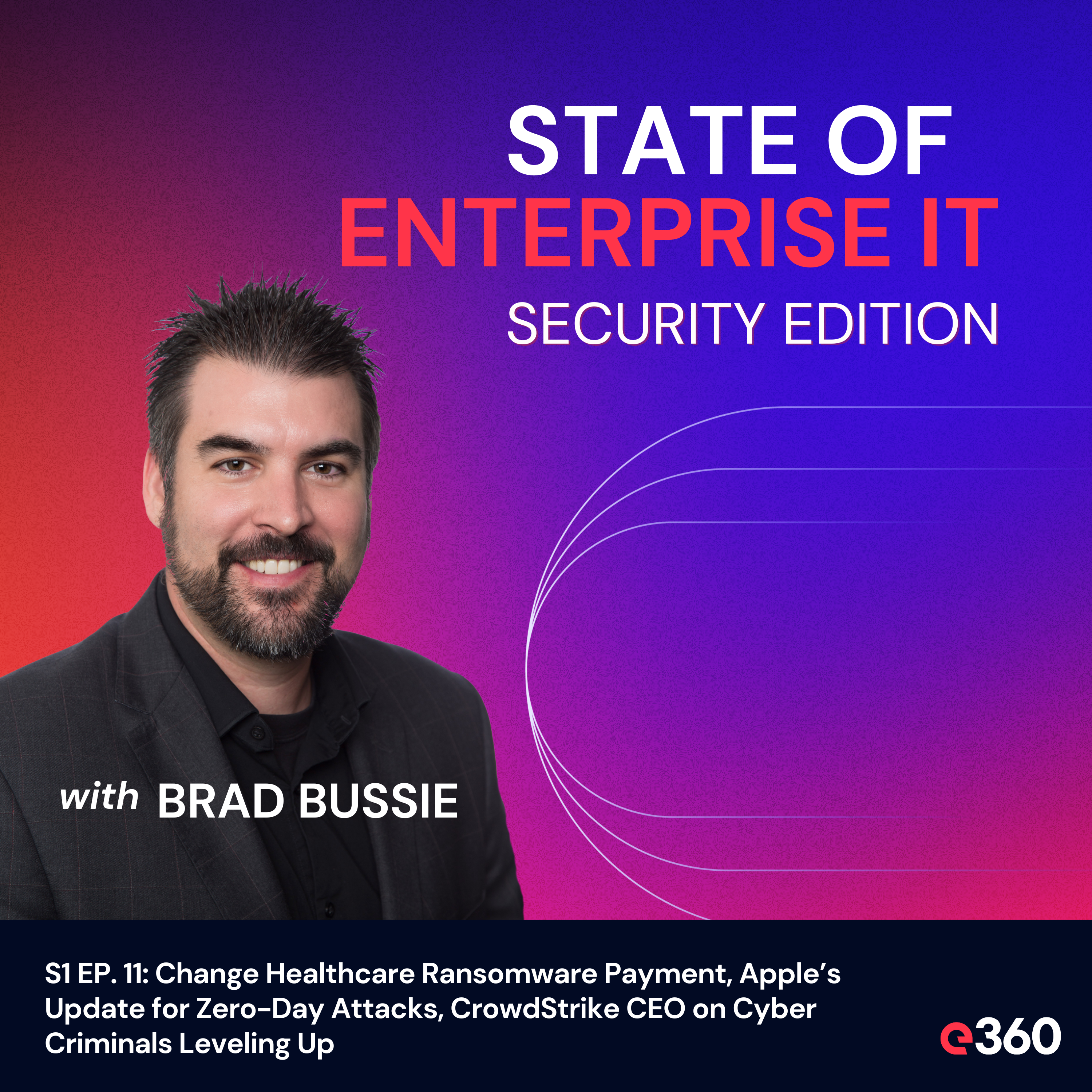 The State of Enterprise IT Security Podcast - ﻿S1 EP. 11: Change Healthcare Ransomware Payment, Apple’s Update for Zero-Day Attacks, CrowdStrike CEO on Cyber Criminals Leveling Up