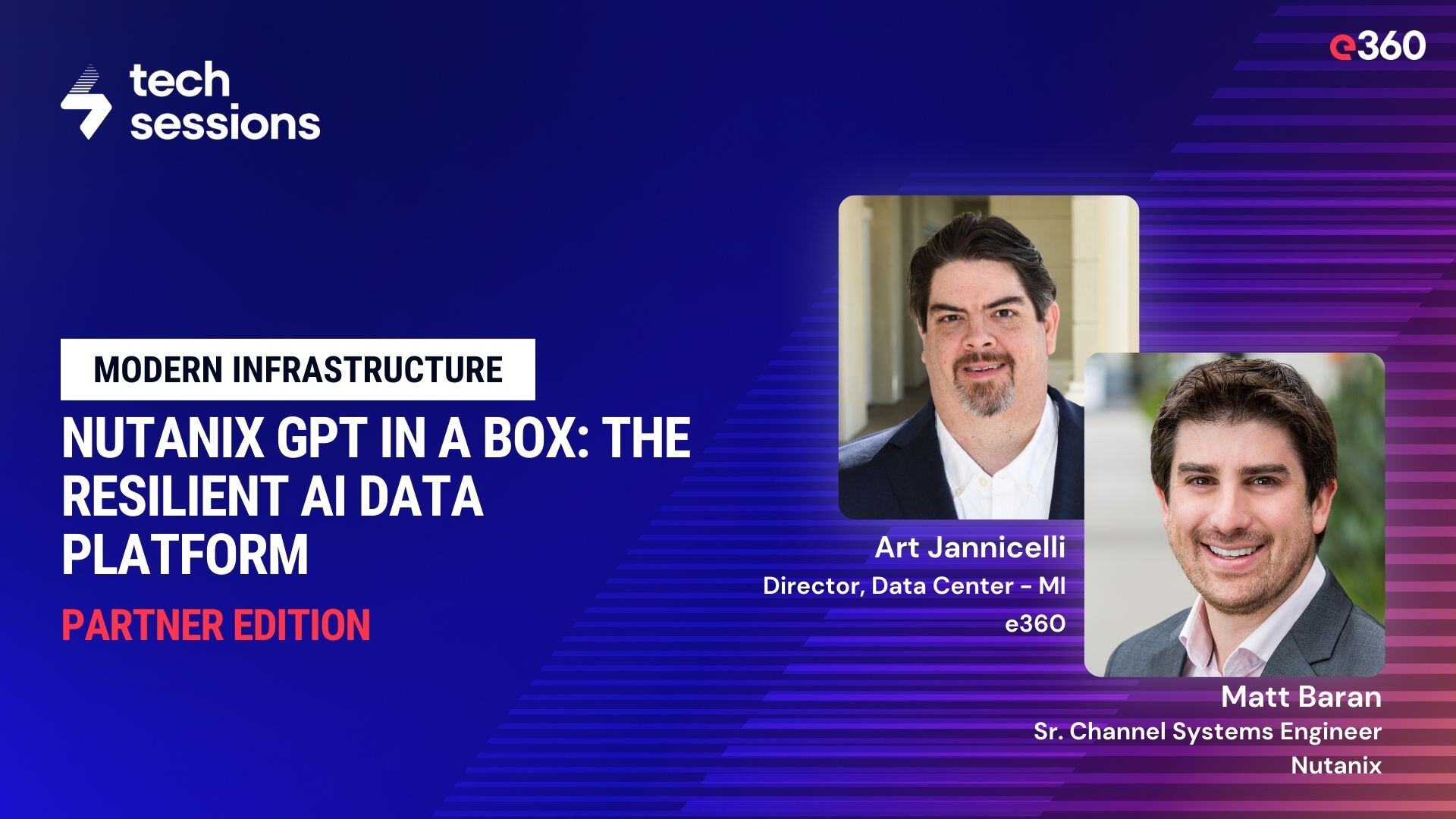 Tech Sessions Podcast: Ep. 5 MI: Nutanix GPT in a Box: The Resilient AI Data Platform