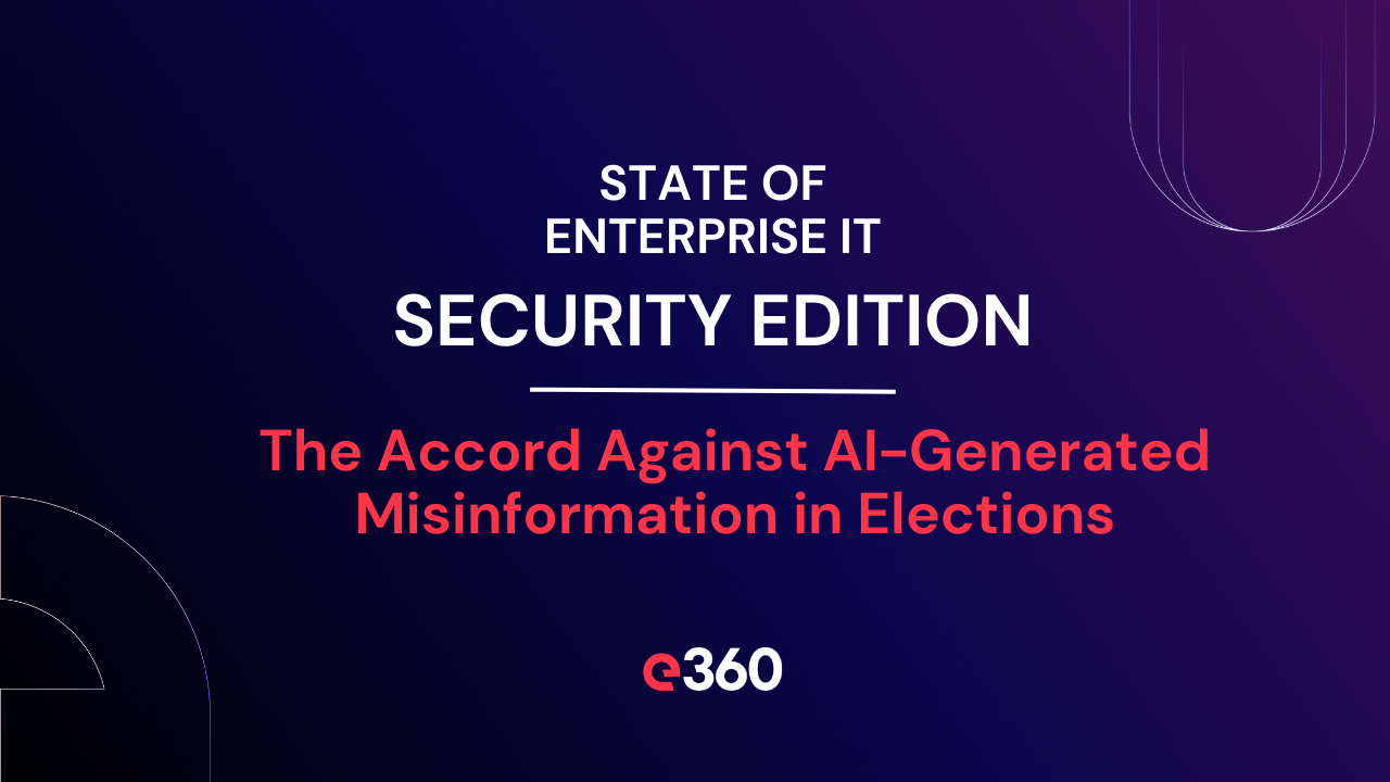 The Accord Against AI-Generated Misinformation in Elections