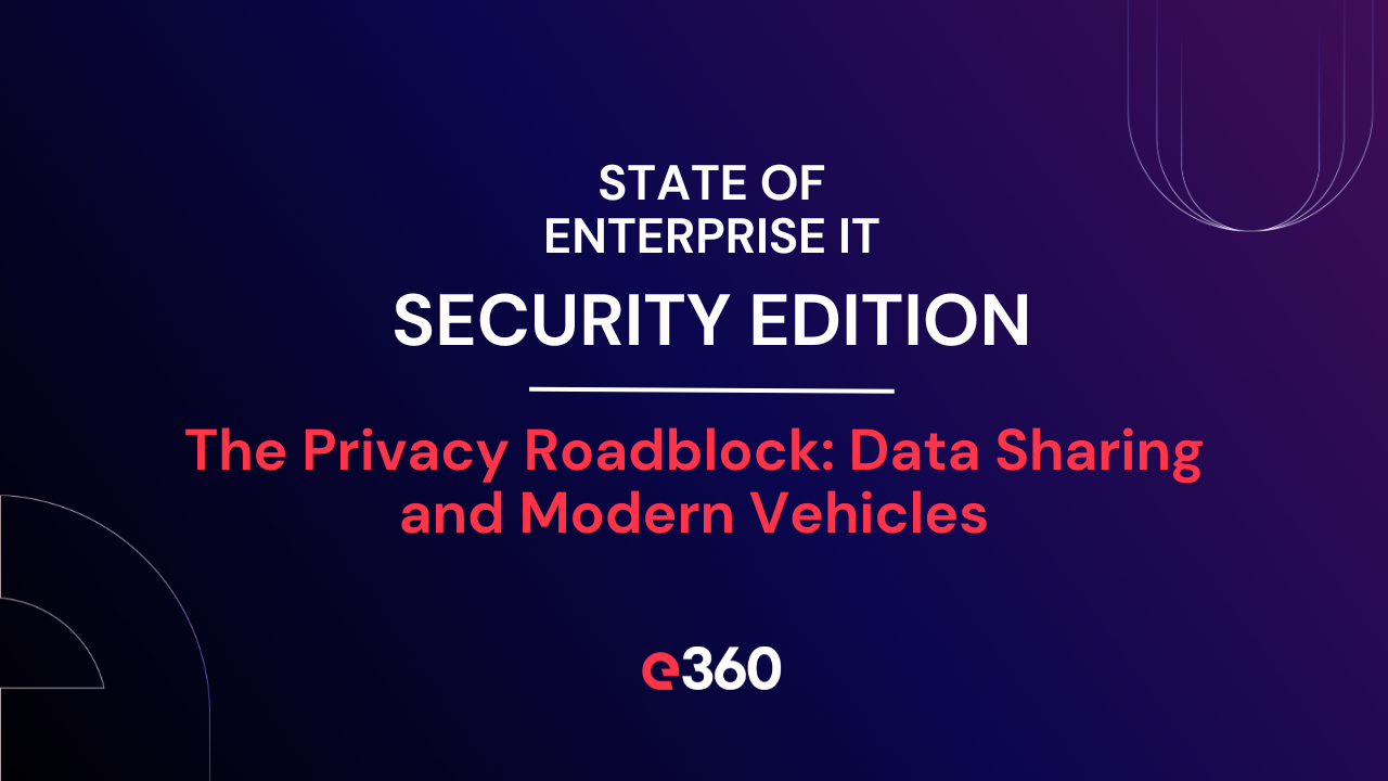 The Privacy Roadblock: Data Sharing and Modern Vehicles